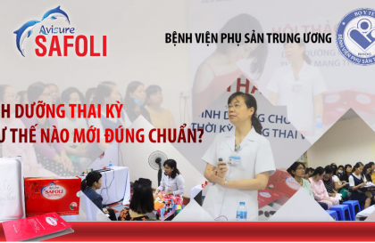 TS. BS Trần Lan Hương - trưởng khoa sản thường BV Phụ Sản Trung Ương chỉ ra dinh dưỡng chuẩn cho bà bầu